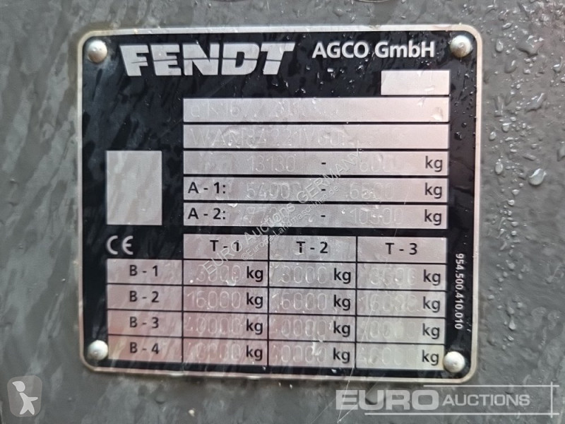 Tracteur agricole Fendt 828 VARIO PROFI