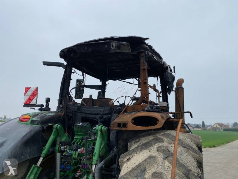 Tractor John Deere 6250 R / AutoPower endommagé