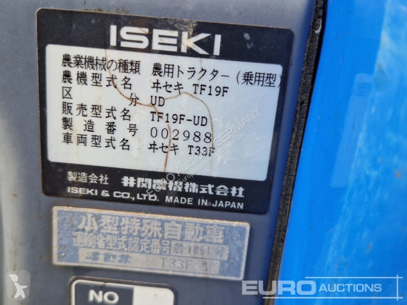 Tractor Iseki TH19F