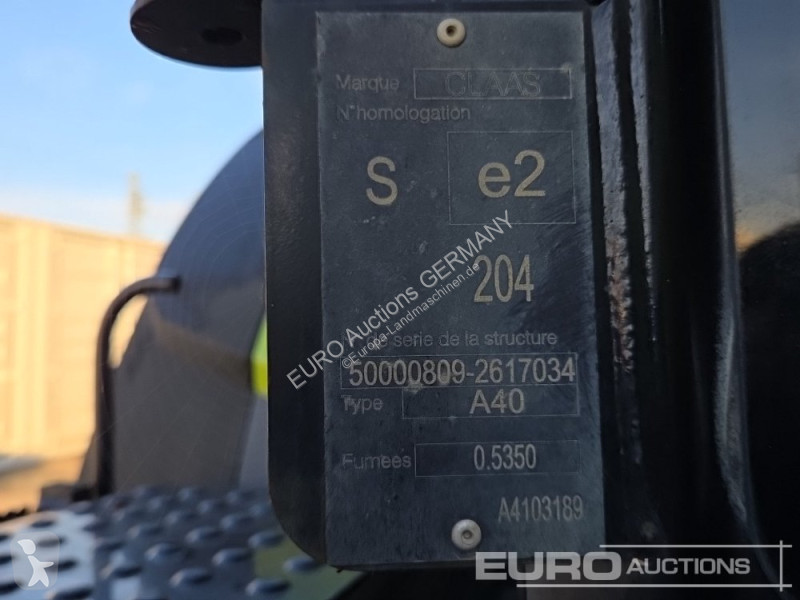 Tracteur agricole Claas Axion 830 CMATIC