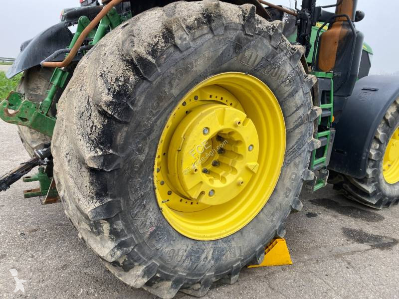 Tractor John Deere 6250 R / AutoPower endommagé