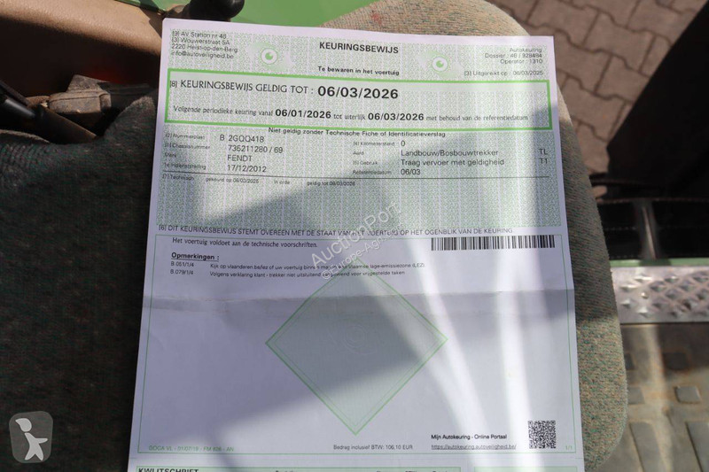 Lantbrukstraktor Fendt 720 VARIO