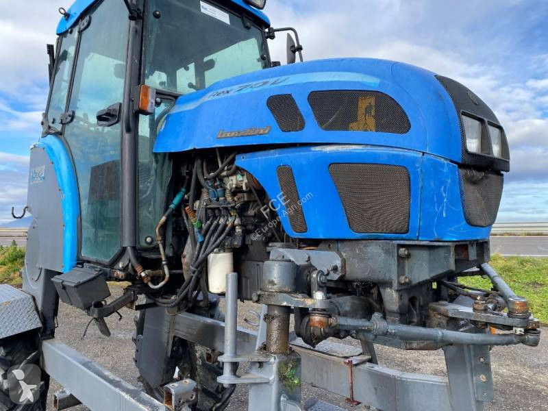 Tracteur agricole Landini REX R70V Enjambeur a...