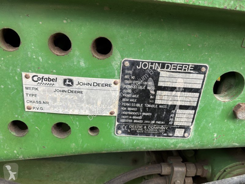 Tracteur agricole John Deere 7530 Premiun