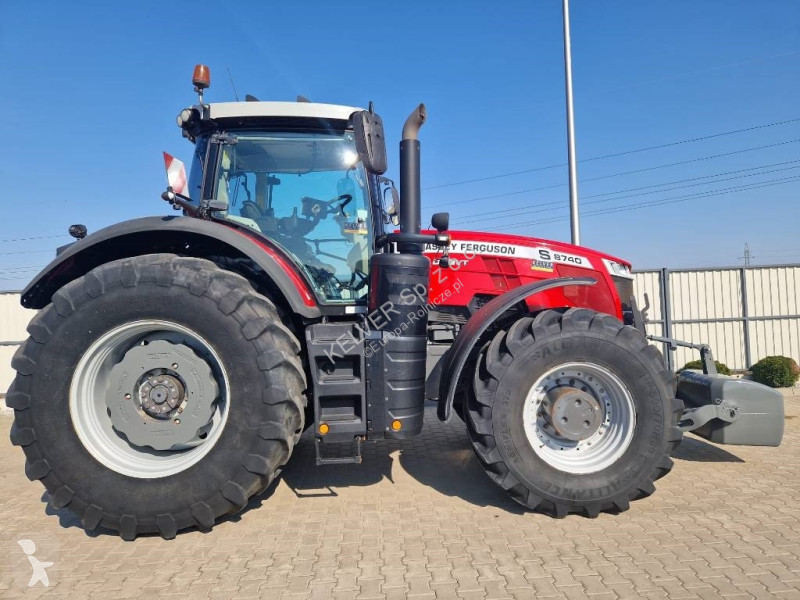 Tractor agrícola Massey Ferguson 8740S DYNA-VT...