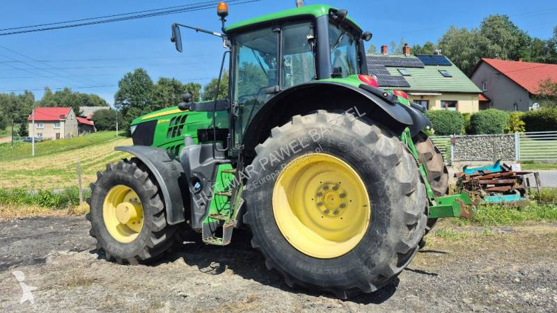 John Deere 6195M tractor