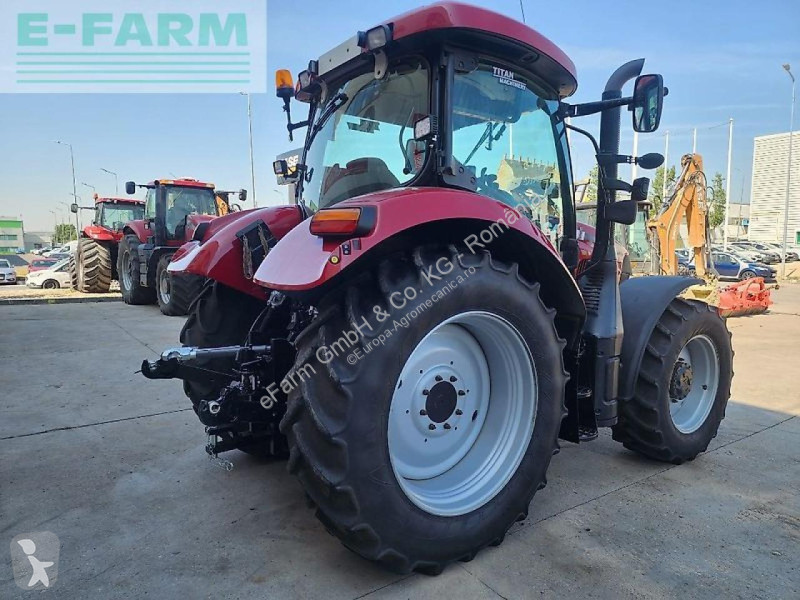 Case  maxxum 130 + set roți tehnologice tractor