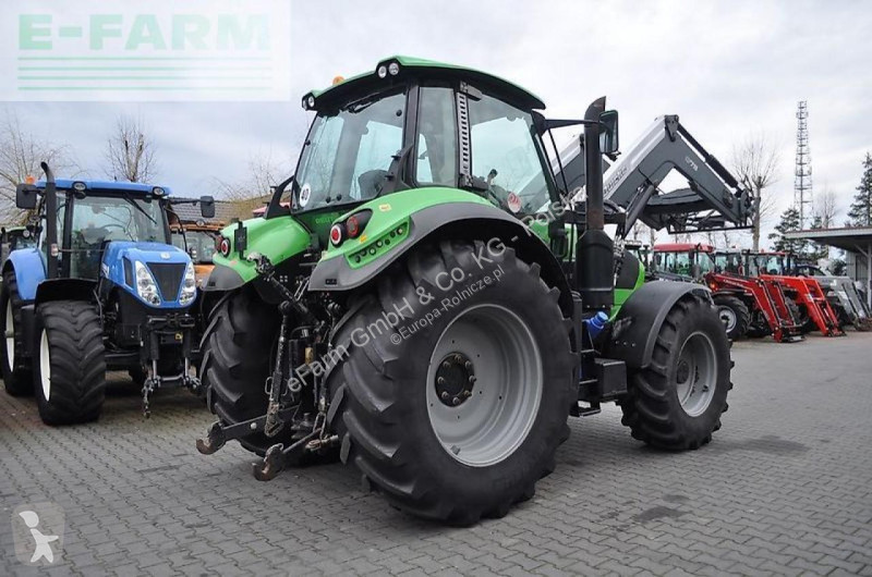 Deutz-Fahr agrotron p + quicke q78 tractor