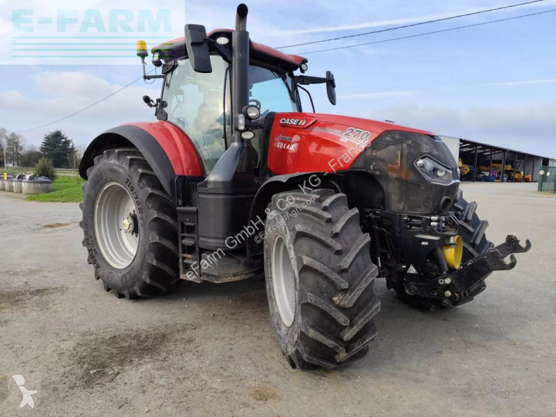 Tracteur agricole Case  optum 270 cvx