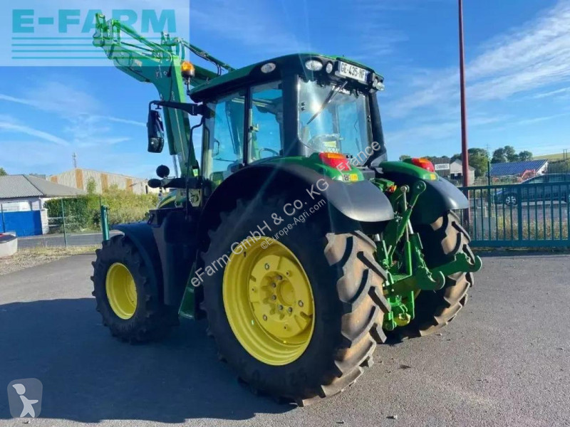 Landbrugstraktor John Deere  6110 m command quad +