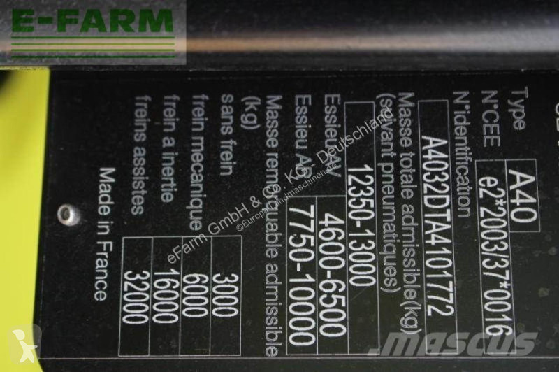 Landbrugstraktor Claas  axion 810 cmatic