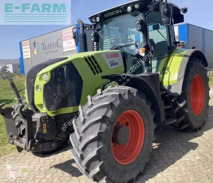 Landbrugstraktor Claas  arion 650 hexashift...