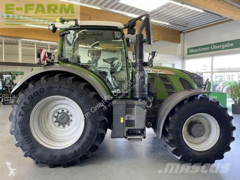 Landbrugstraktor Fendt  724 vario s4 profi plus
