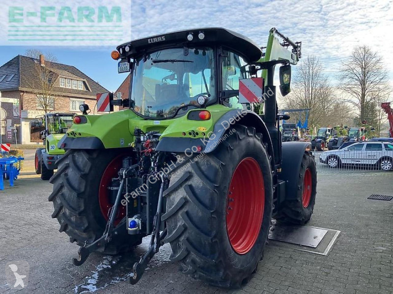 Landbrugstraktor Claas  arion 650 cis + fl140 CIS+