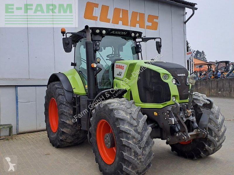 Landbrugstraktor Claas  axion 870 c-matic CMATIC