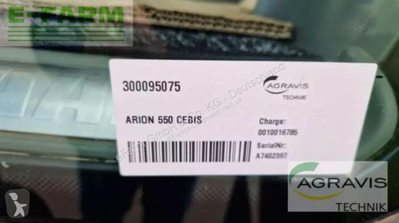 Landbrugstraktor Claas  arion 550 cebis