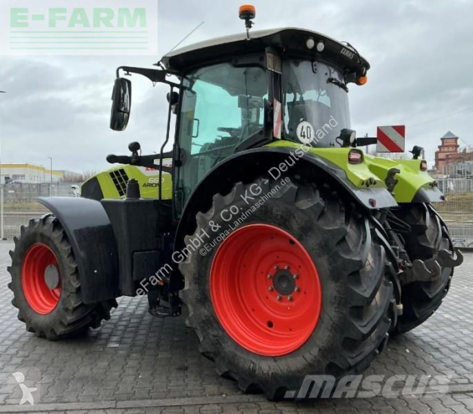 Landbrugstraktor Claas  arion 660 cmatic cebis