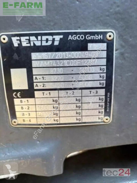 Landbrugstraktor Fendt  724 s4 profi plus