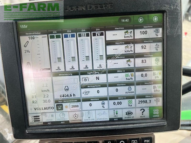 Landbrugstraktor John Deere  6155r