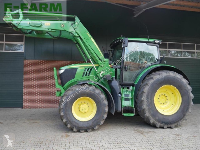 Landbrugstraktor John Deere  6195r ap + frontlader