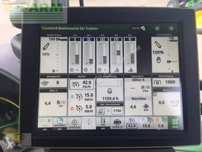 Landbrugstraktor John Deere  6215 r pro autotrac