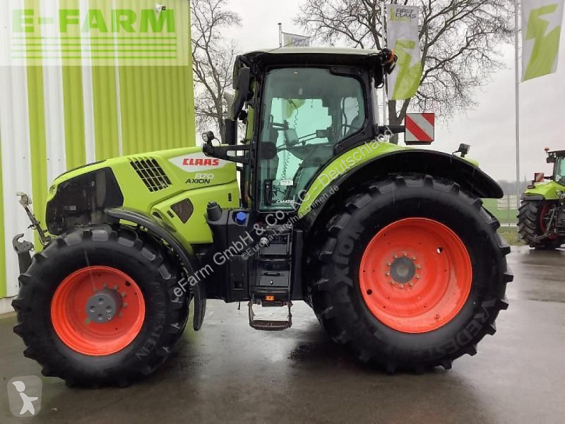 Landbrugstraktor Claas  axion 870 cmatic cebis
