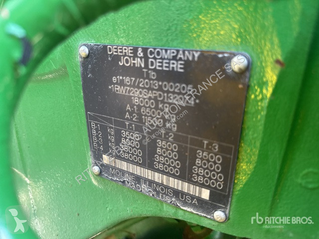 Tractor John Deere 290 Command Pro