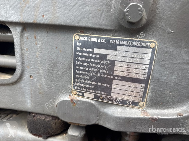 Tractor Fendt  712 Vario