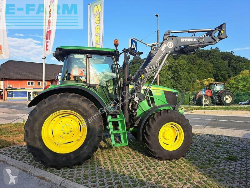 Ciągnik John Deere  6110rc+ stoll profiline fz...