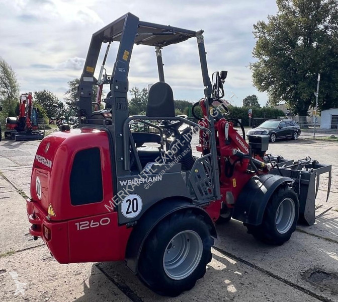 Weidemann  1260 EPS-Klappdach / ECS  tractor