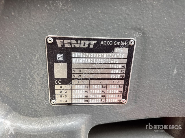 Tracteur agricole Fendt  724 Vario Gen6 Profi+