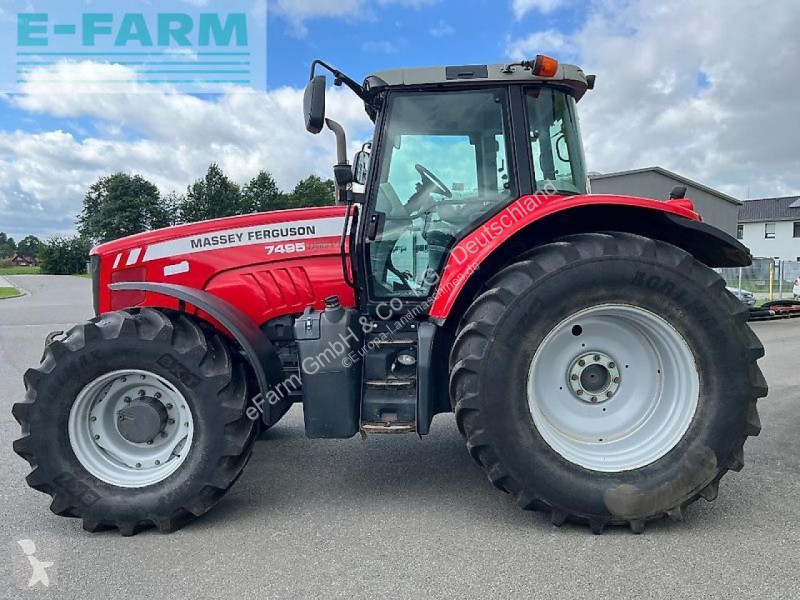 Tracteur agricole Massey Ferguson  mf 7495 dyna vt