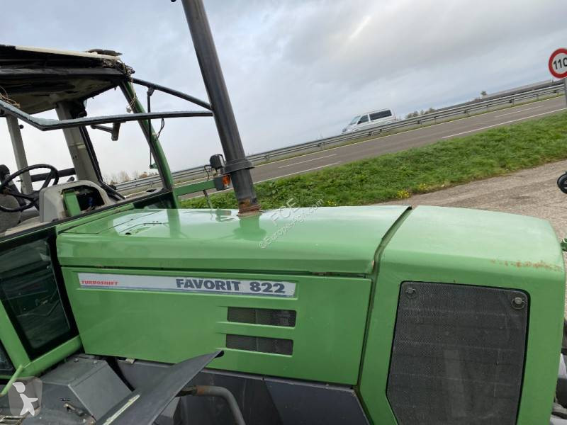 Fendt 822 TURBOSHIFT 1er Main/Certificat CE...
