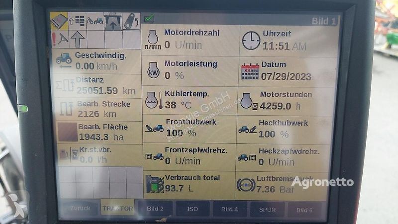 Tracteur agricole Steyr 6175 CVT