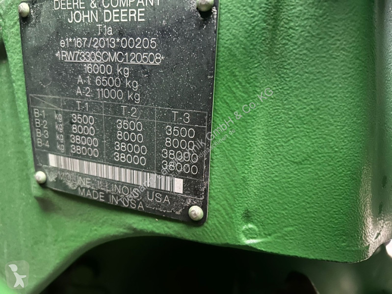 Tractor agrícola John Deere 330 e23