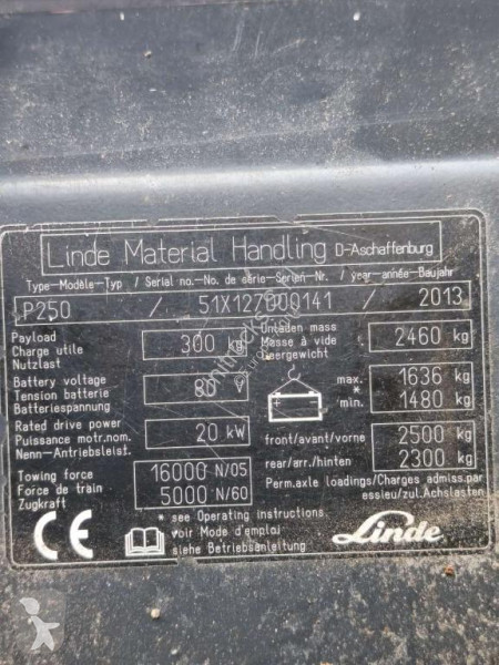 Lantbrukstraktor Linde P250