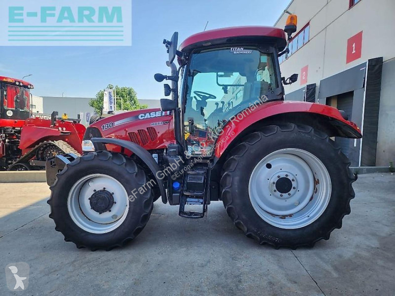 Case  maxxum 130 + set roți tehnologice tractor