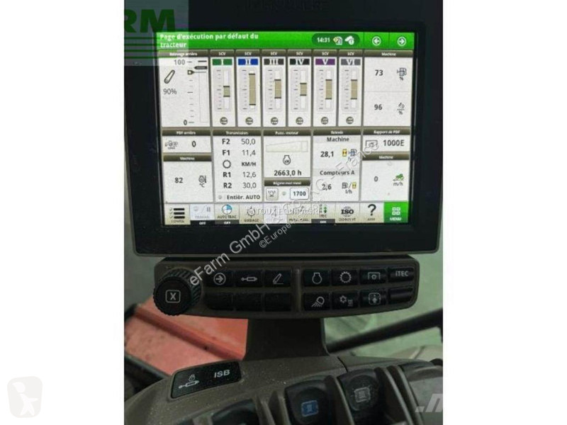 Landbrugstraktor John Deere  6195r