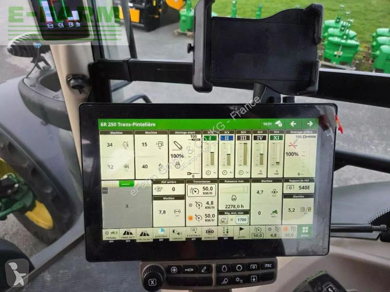 Landbrugstraktor John Deere  6r 250