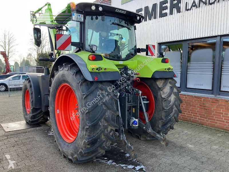 Landbrugstraktor Claas  arion 650 cis + fl140 CIS+
