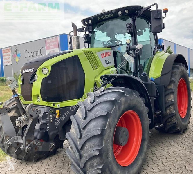Landbrugstraktor Claas  axion 870 cmatic