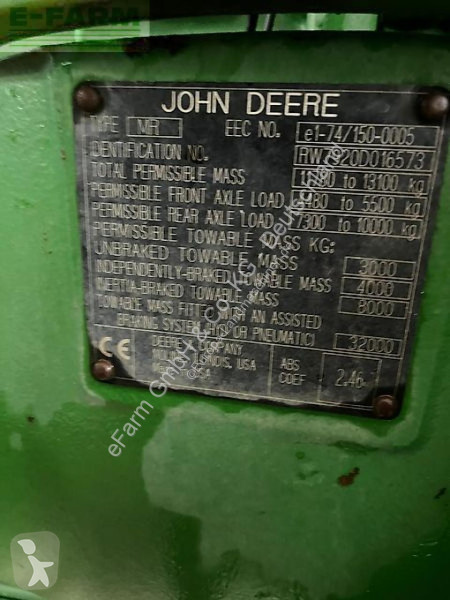 Landbrugstraktor John Deere  7920