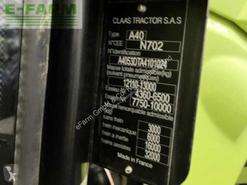 Landbrugstraktor Claas  axion 830 rtk - fin 2,99%