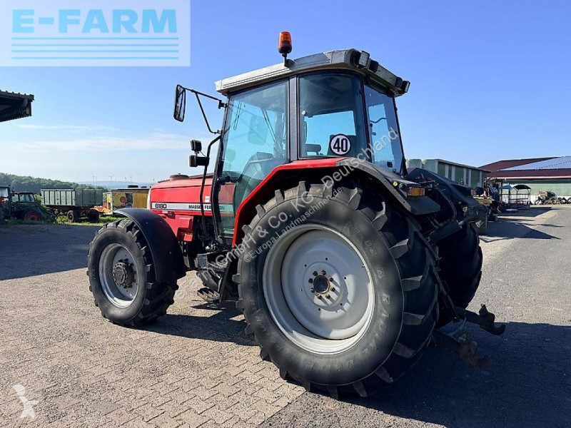 Landbrugstraktor Massey Ferguson  6180 dynashift