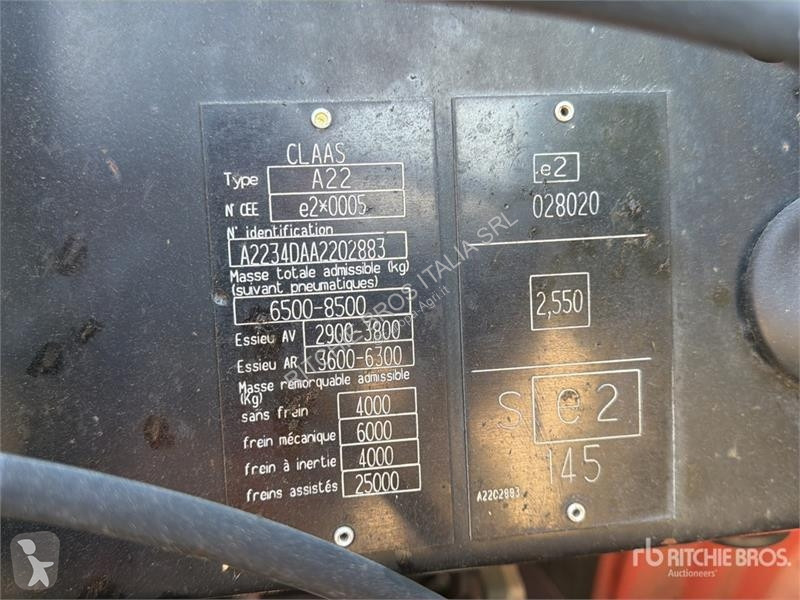 Tractor Claas Axos 340