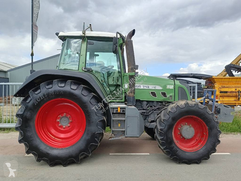 Lantbrukstraktor Fendt 712 Vario TMS fronthef...