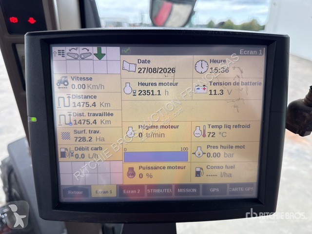 Tracteur agricole Case IH  Optum 300 CVX