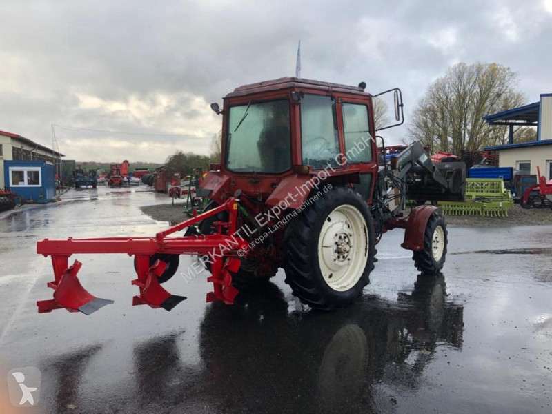Tractor Belarus  MTS 82 FL + 3 Schar Beetpflug