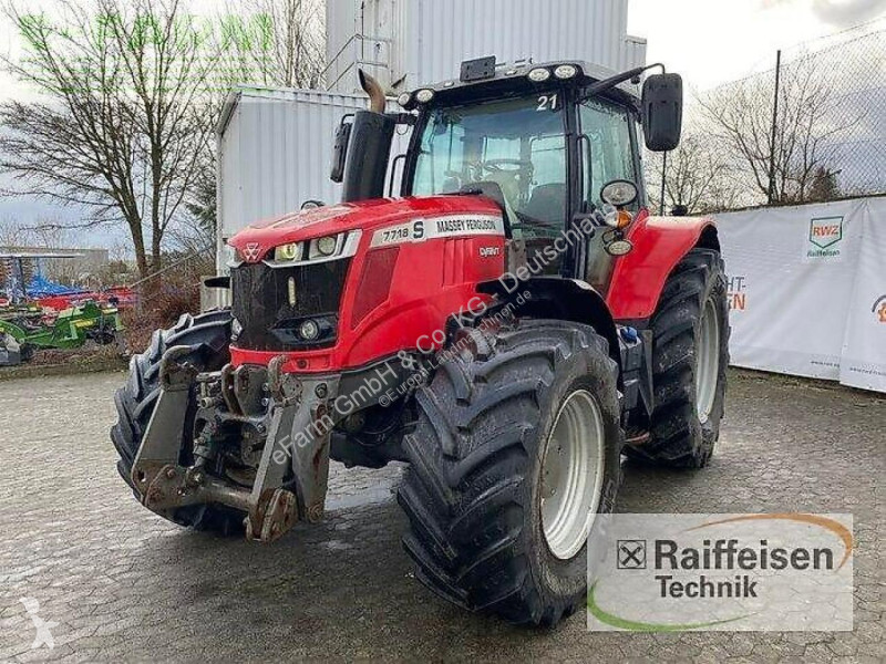 Tracteur agricole Massey Ferguson  7718 dyna vt