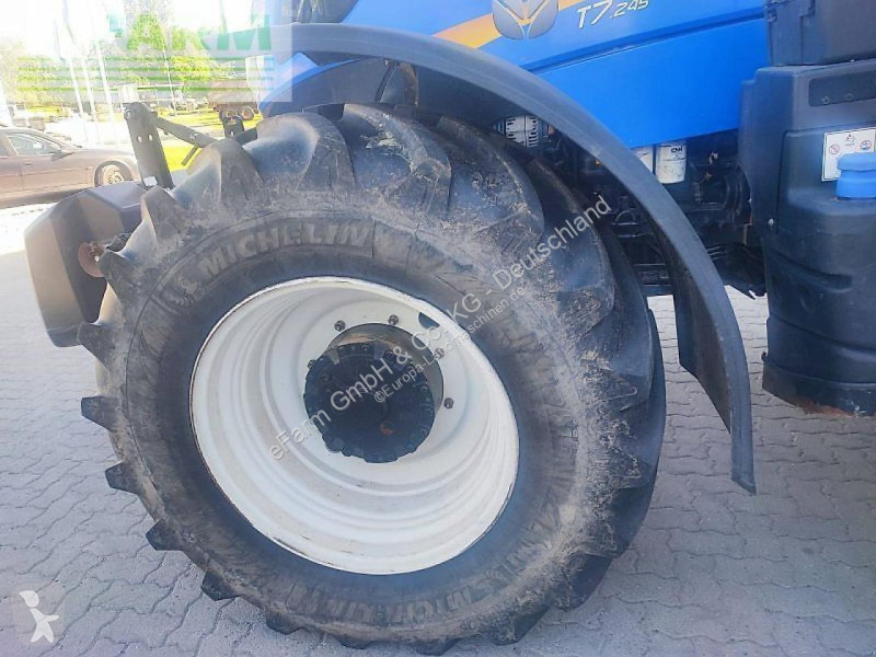 Tracteur agricole New Holland  t 7.245 ac stagev